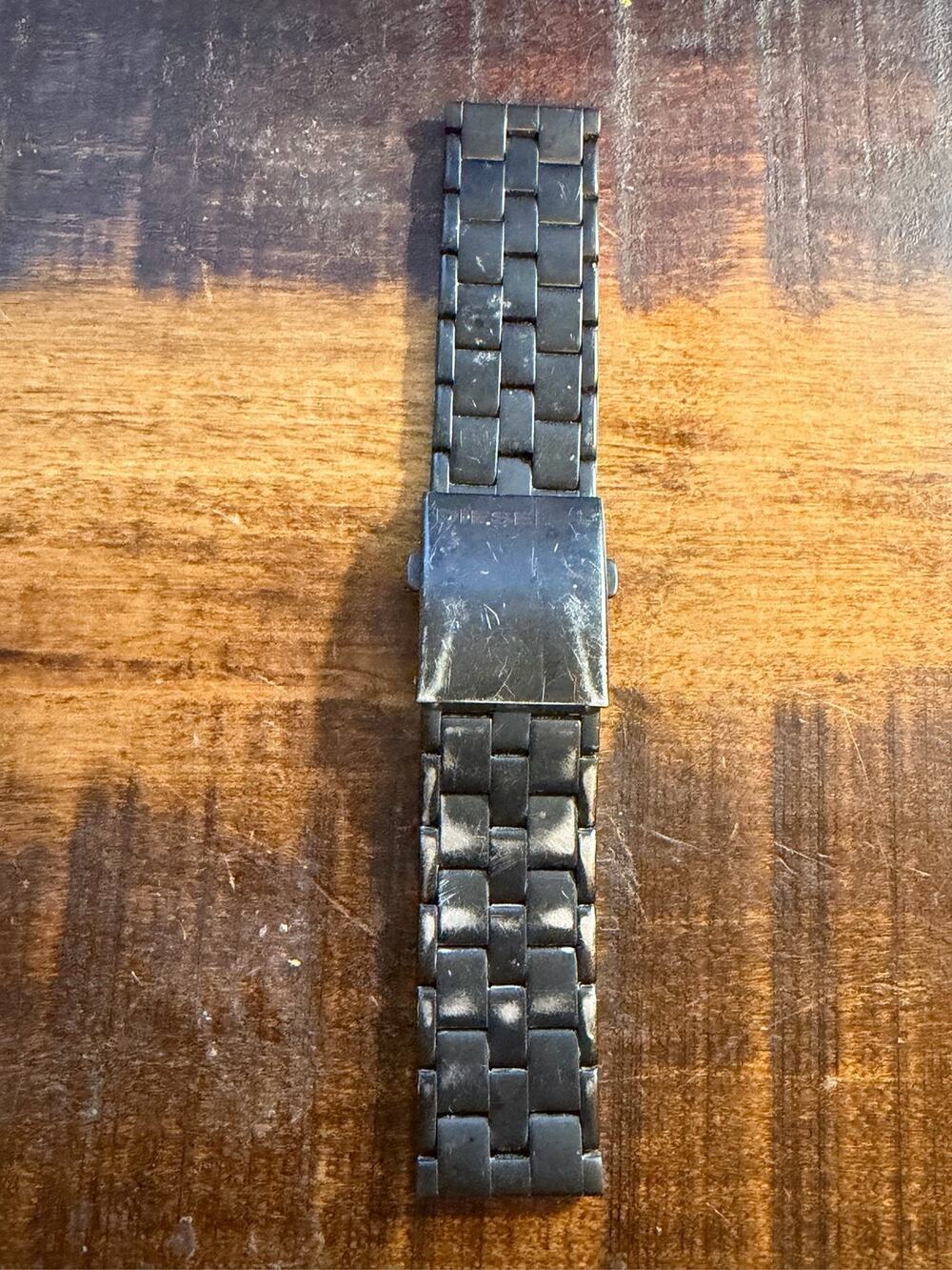 Black Stainless Steel Watch Band Bracelet for Diesel 22mm-30mm